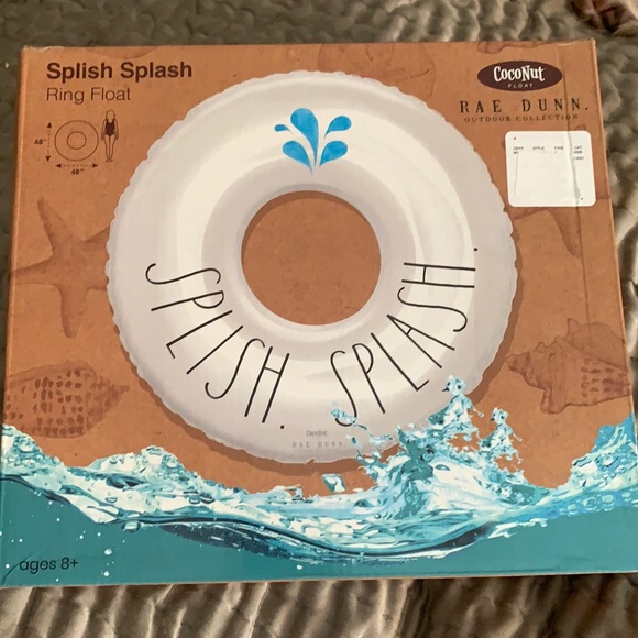 Rae Dunn SPLISH SPLASH Ring Float